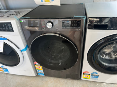 Factory second LG 10kg Series 9 Front Load Washing Machine - Black WV9-1610B - Second Hand Appliances Geebung